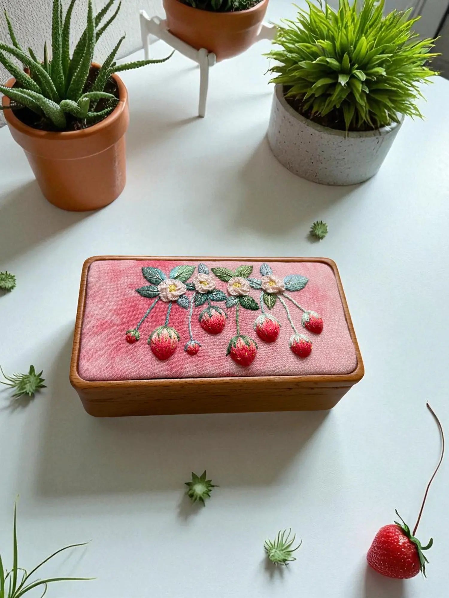 3D Strawberry Jewelry Box by Embru My Store