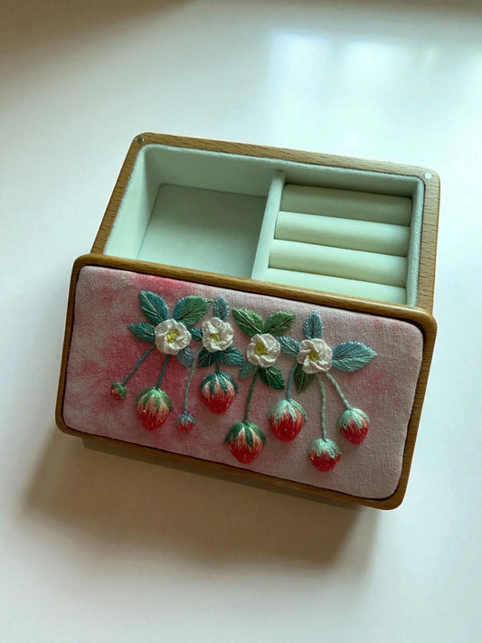 3D Strawberry Jewelry Box by Embru My Store