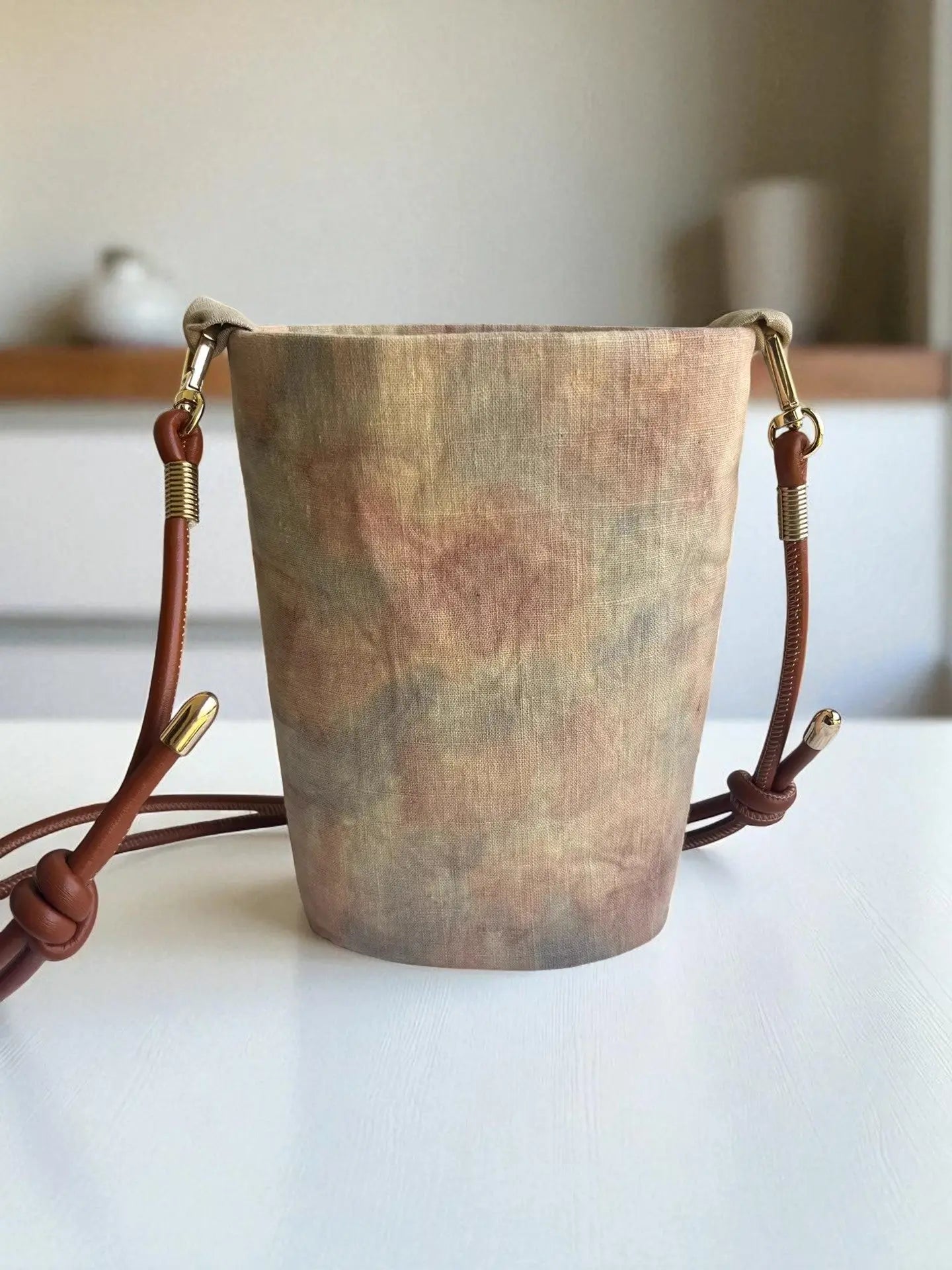 Hand Embroidered 3D Pink Roses Poetic Bag for Women My Store