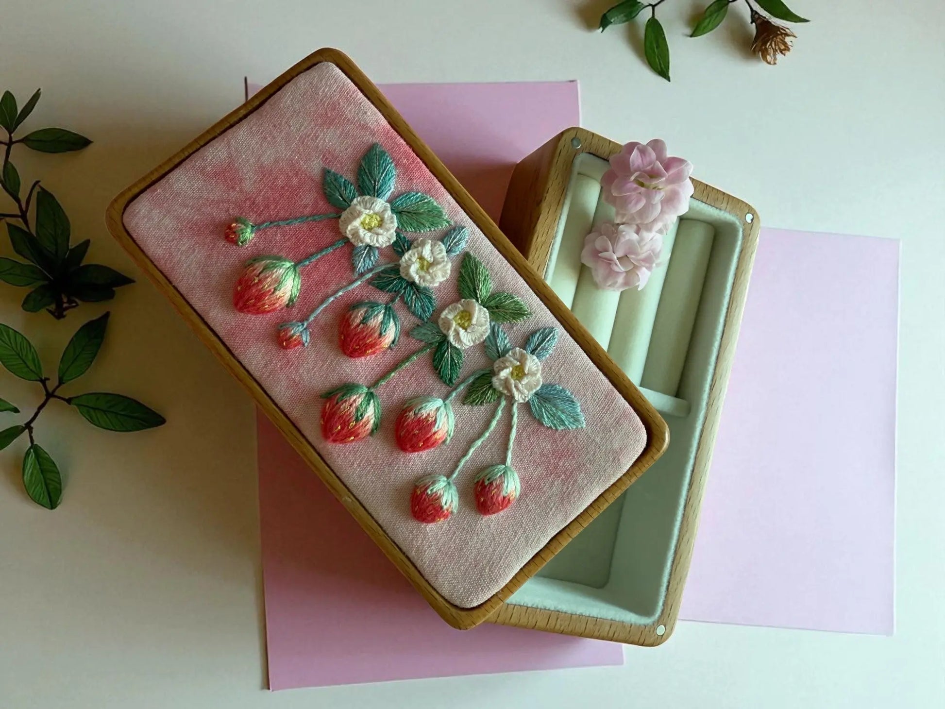 3D Strawberry Jewelry Box by Embru My Store